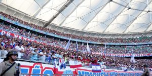 Bahia inicia as vendas dos ingressos para o jogo contra o Santos na Arena Fonte Nova, pelo Brasileirão