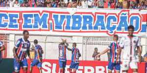 Em jogo agitado de seis gols no Carneirão, Bahia empata com o Atlético de Alagoinhas pelo Baianão 2024